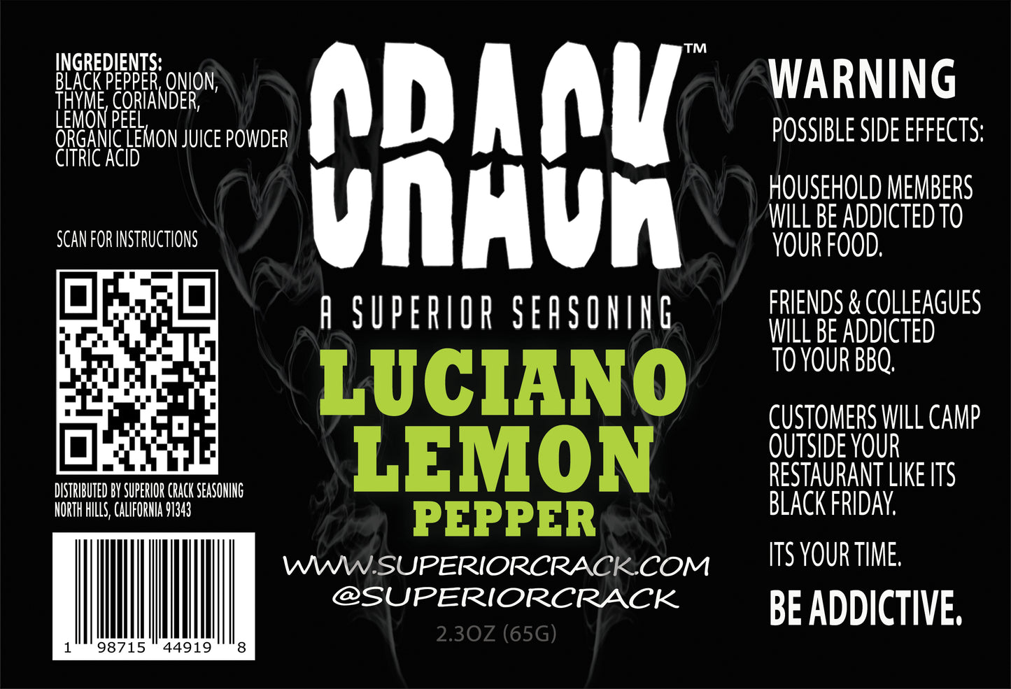 Luciano Lemon Pepper (Salt-free)