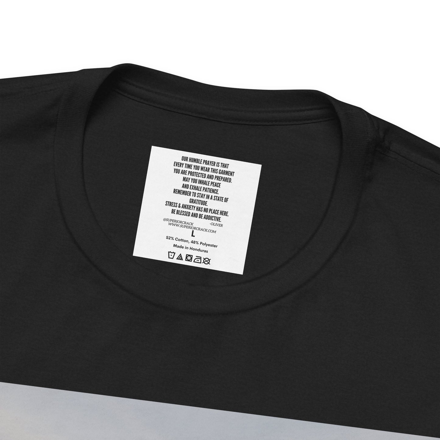 Lemon Mask L.W.A. Graphic Tee — "@SuperiorCrack" Backprint