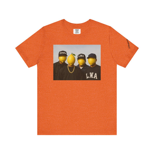 Lemon Mask L.W.A. Graphic Tee — "@SuperiorCrack" Backprint