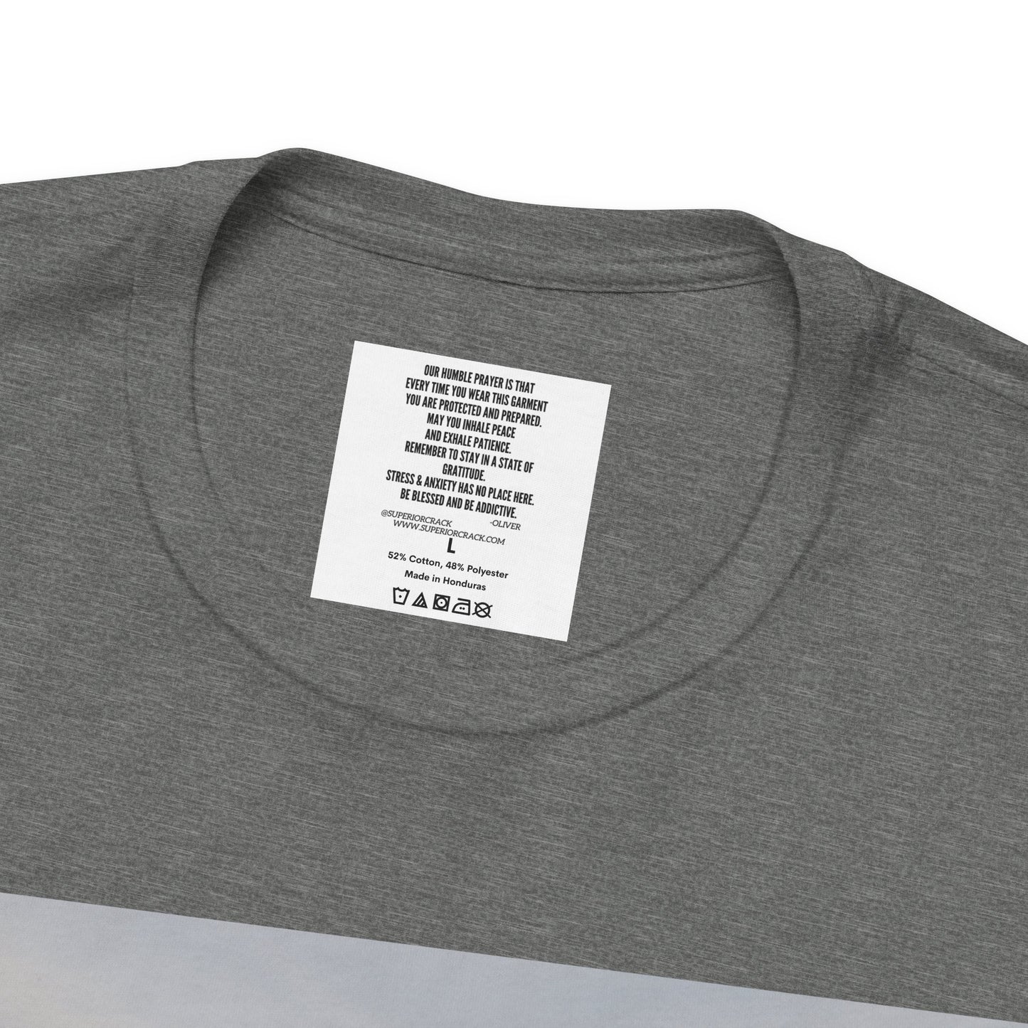 Lemon Mask L.W.A. Graphic Tee — "@SuperiorCrack" Backprint