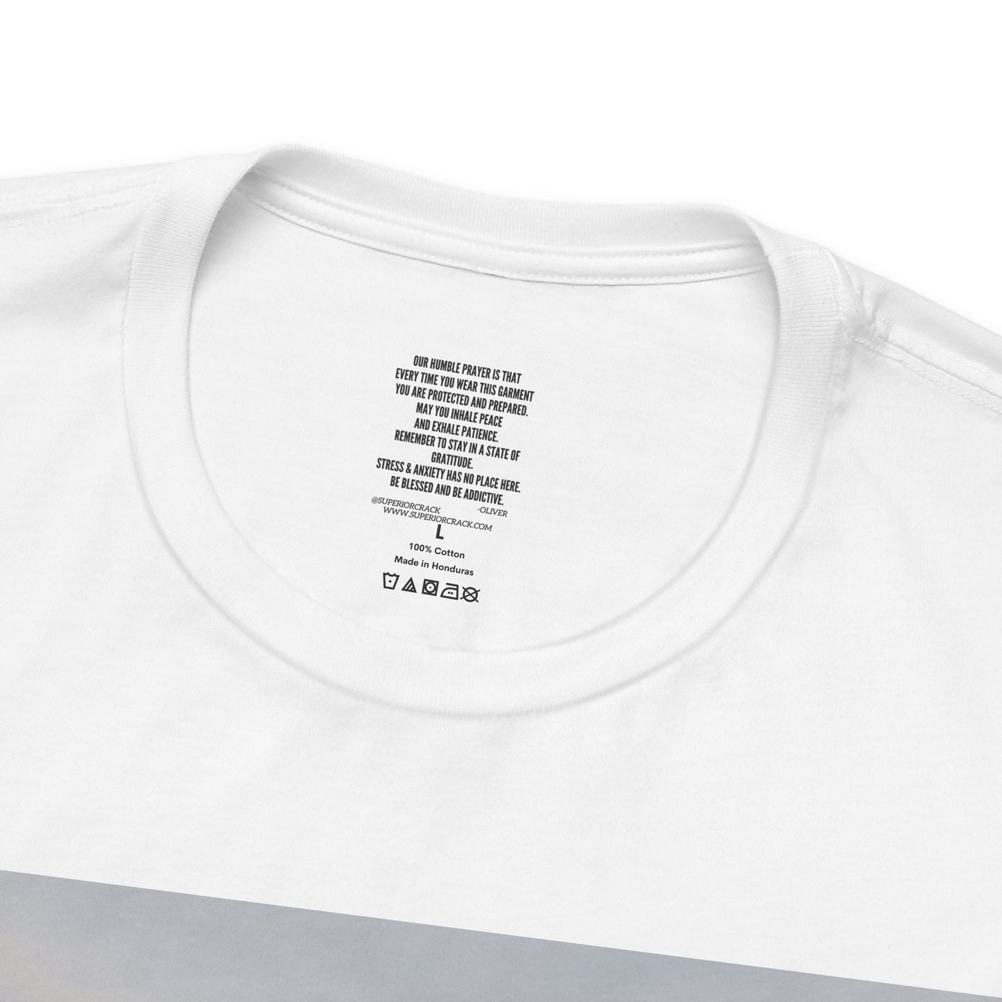 Lemon Mask L.W.A. Graphic Tee — "@SuperiorCrack" Backprint