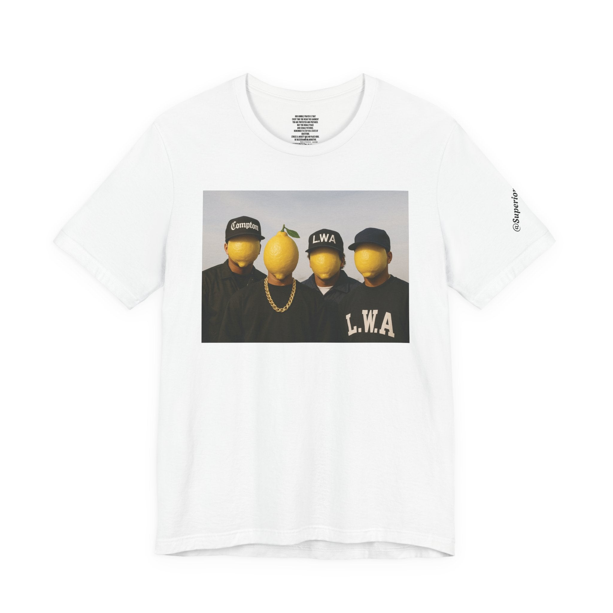Lemon Mask L.W.A. Graphic Tee — 